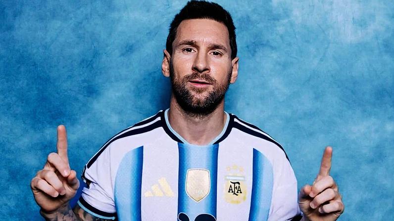 Messi: estrela da seleção da Argentina