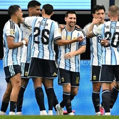 Argentina e Messi brilham com jogo coletivo; Brasil fica atrás