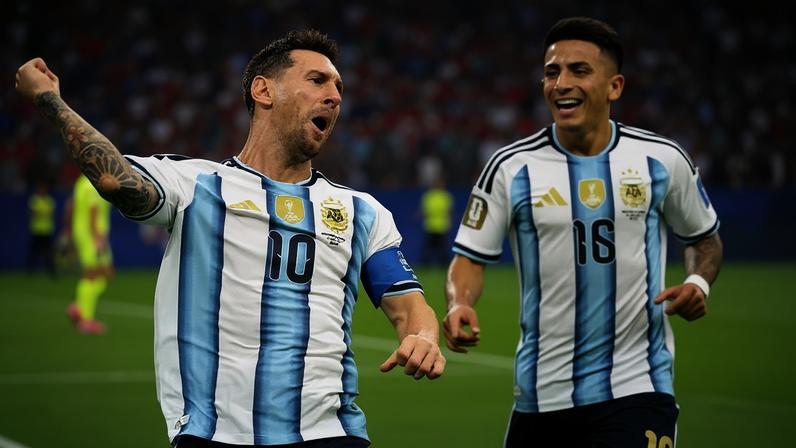 Foto colorida de Lionel Messi - Metrópoles