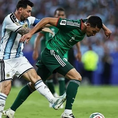 Técnico da Argélia comenta lance polêmico envolvendo Messi