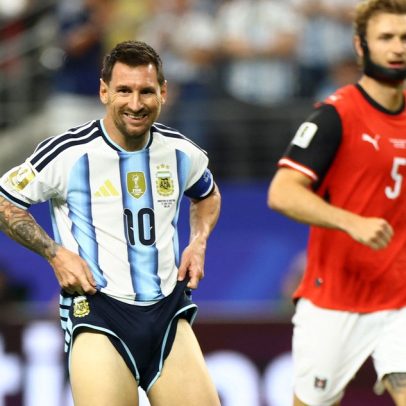 Reação na internet a pênalti perdido por Messi contra a Áustria mostra memes