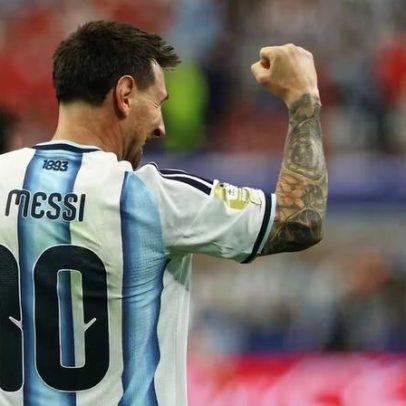 Messi celebra recorde com classificação da Argentina