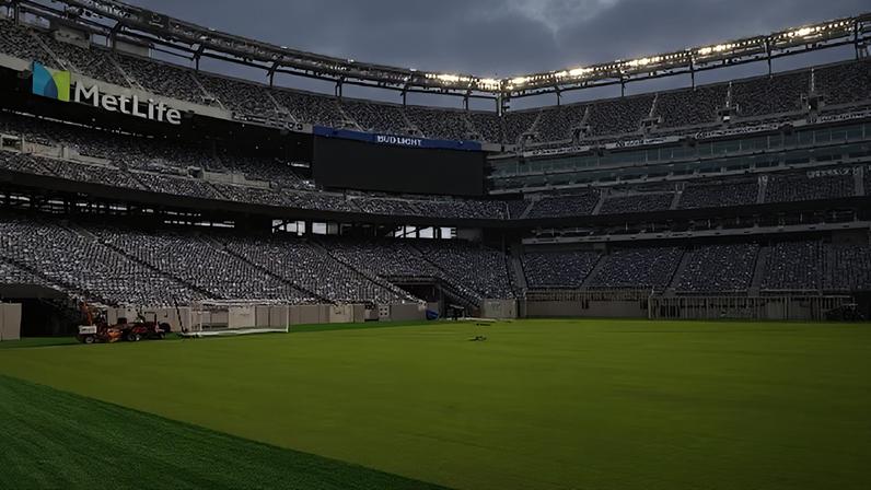 Estádio MetLife será usado na Copa do Mundo de 2026. — Foto: ge / Camilo Pinheiro Machado