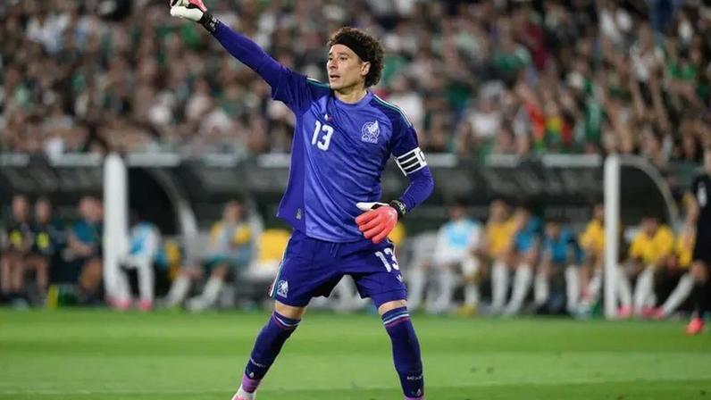 Guillermo Ochoa (México) durante jogo contra a Austrália, no dia 30.05.2026.