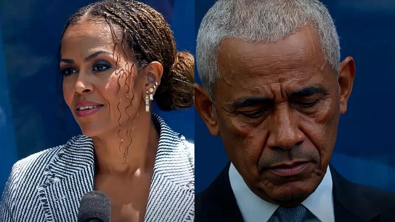 Barack Obama se emociona com discurso de Michelle Obama