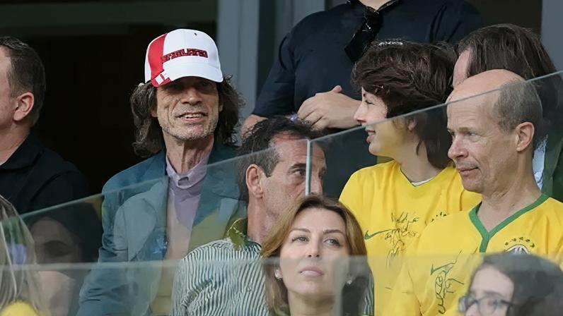 Mick Jagger acompanhou derrota do Brasil por 7 a 1 para a Alemanha em 2014