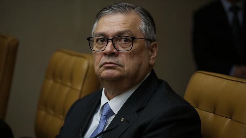 Ministro Flávio Dino em sessão plenária do STF