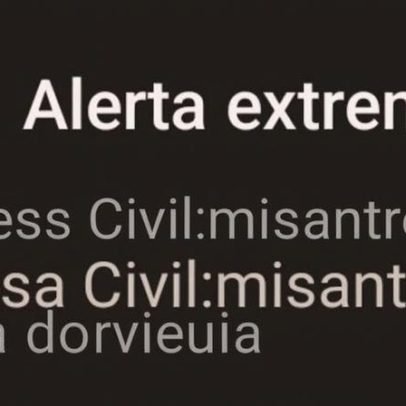 Alertas falsos da Defesa Civil começaram a ser enviados pelo Paraná