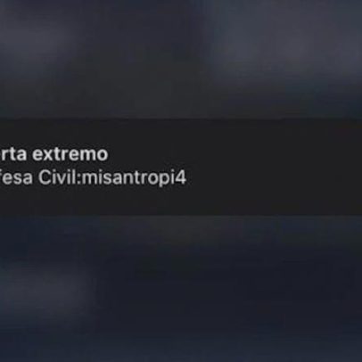 Governo acionou PF para apurar alerta extremo da Defesa Civil