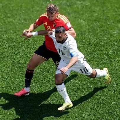 Egito faz gol contra, empata com a Bélgica e segue sem vencer em Copas