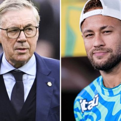 Ancelotti muda de ideia e convoca Neymar dois dias antes com três condições