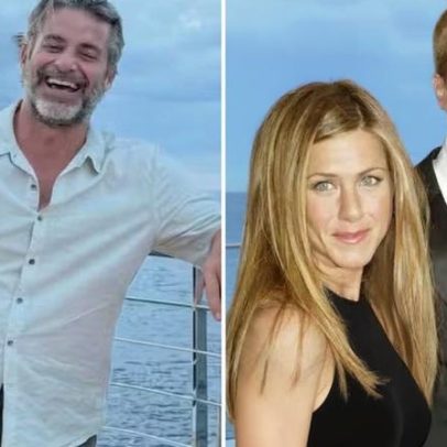 Namorado de Jennifer Aniston se preocupa com proximidade entre ela e Brad Pitt