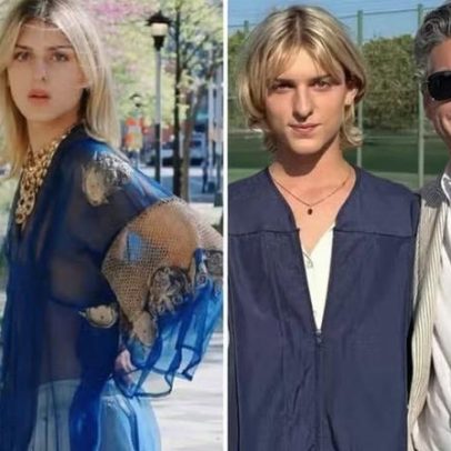 Filho de Patrick Dempsey faz estreia como modelo usando vestido e salto alto