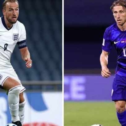 Inglaterra x Croácia: duelo mais aguardado da primeira rodada