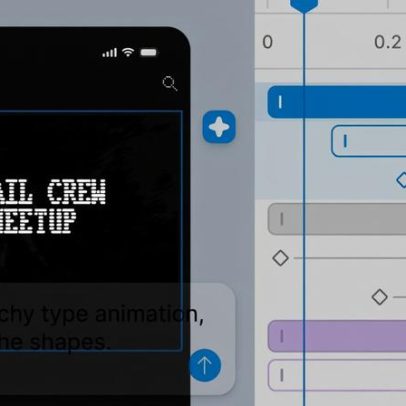Figma mira After Effects com motion gerado por IA