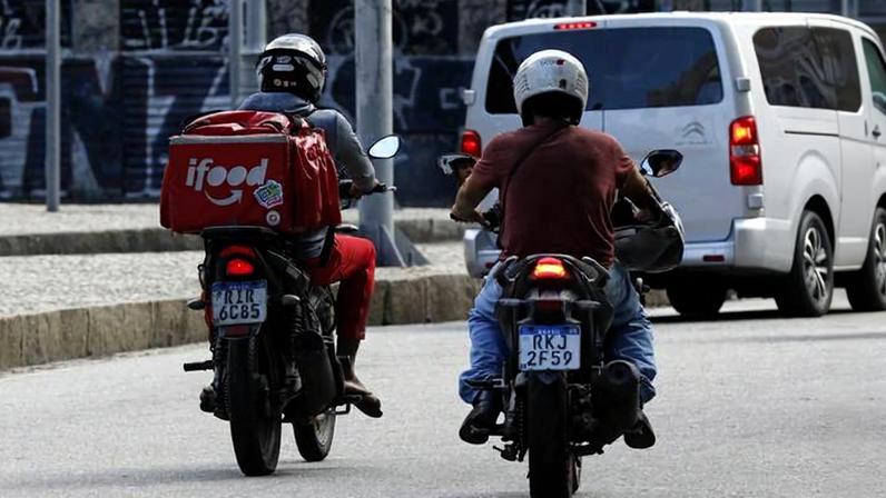 1 de 1 motoboys - Foto: Fernando Frazão/Agência Brasil