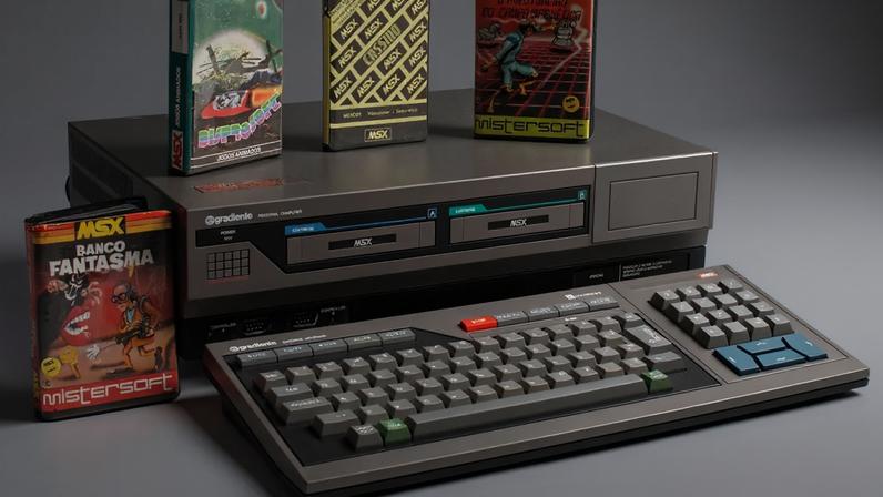 O Gradiente Expert XP-800 virou sinônimo de MSX no Brasil na década de 1980