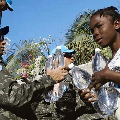 Brasil liderou missão da ONU no Haiti, próximo adversário na Copa