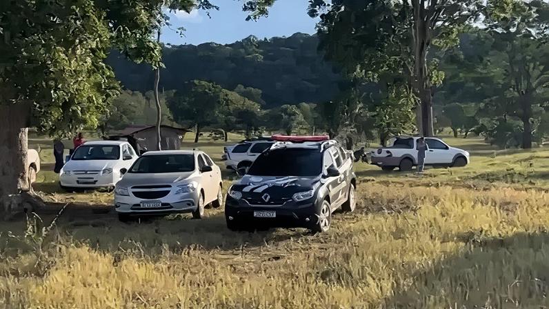 Buscas são feitas em fazenda no interior de Goiás