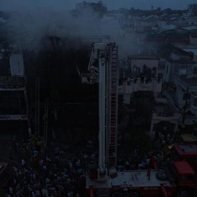 Incêndio em escola na Índia deixa 14 crianças mortas
