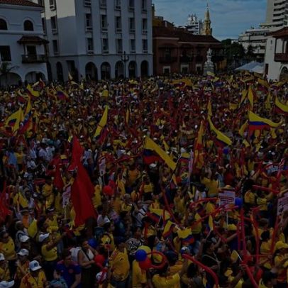 Candidatos encerram campanhas na Colômbia neste domingo antes do segundo turno
