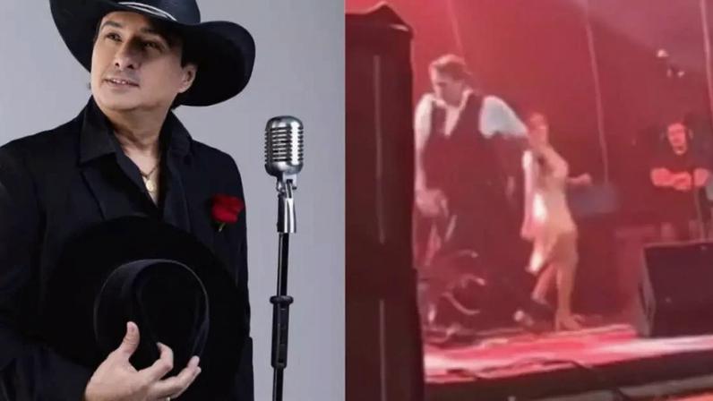 O cantor Vicente Nery teve um comportamento surpreendente durante o Festival do Cuscuz, em Angelim, no Agreste de Pernambuco