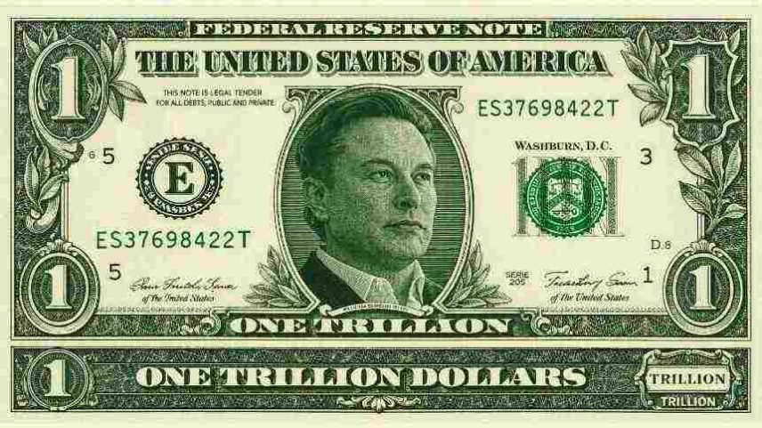 Se Musk gastasse US$ 1 milhão por dia, levaria 2.740 anos para gastar US$ 1 trilhão