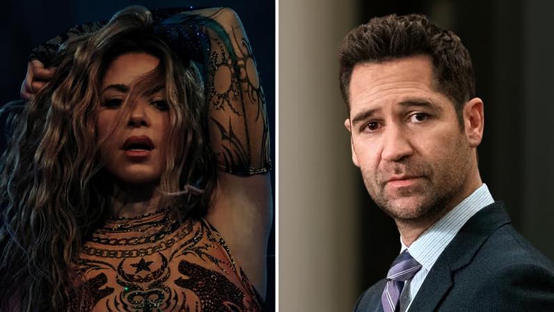 Shakira e Manuel Garcia-Rulfo — Foto: reprodução e divulgação