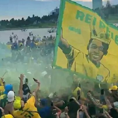 Torcida brasileira em Miami celebra e canta novo hit: 'Copa do Mundo é guerra'