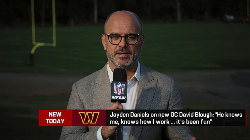 Garafolo contextualiza elogios de Daniels ao novo OC dos Commanders David Blough