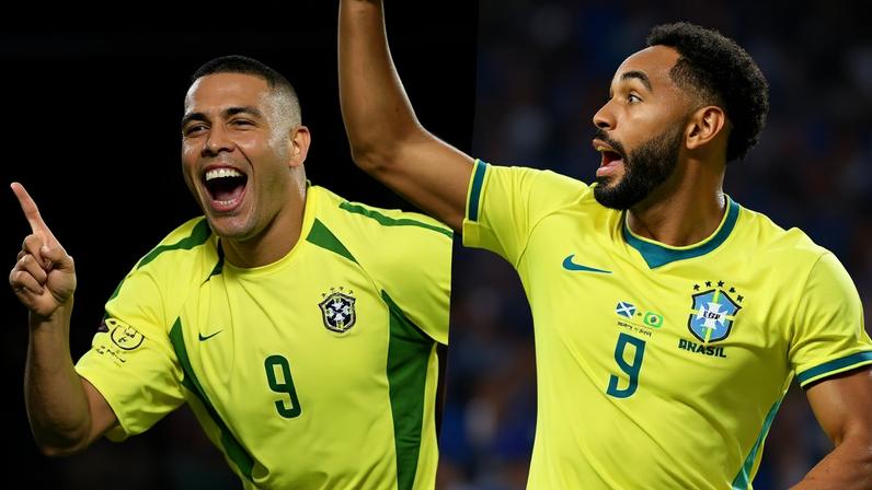 Ronaldo relembrou comemoração na Copa do Mundo de 2002 — Foto: Reprodução/Instagram