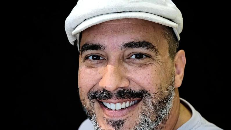 O apresentador André Marques