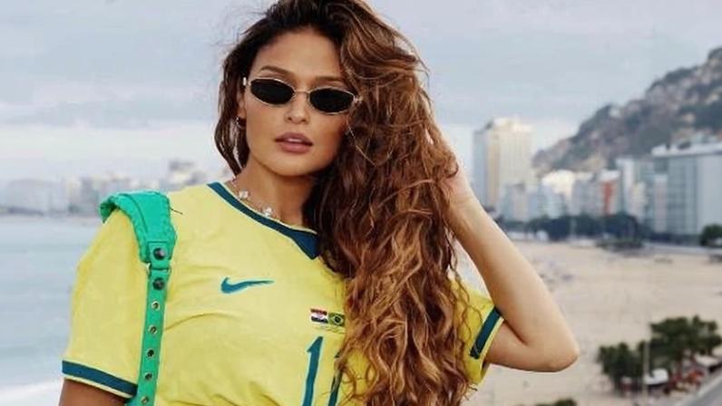 Natália Belloli, esposa de Raphinha