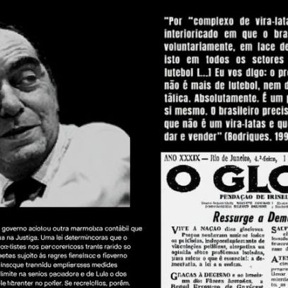 Nelson aborda vira-latas e editorial pit bull de O Globo