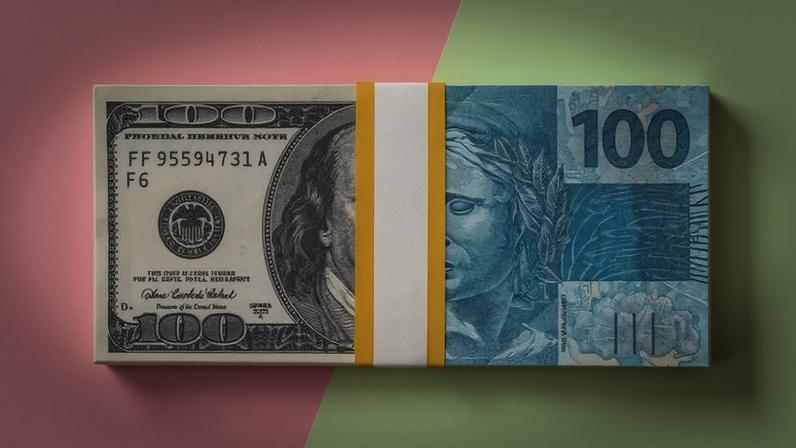Dólar acumula 5,5% de alta desde 12 de maio