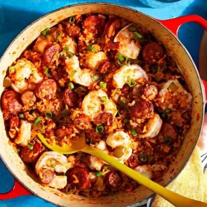 Receita de Jambalaya ao estilo New Orleans