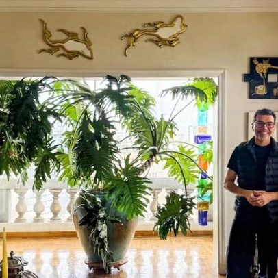 Apartamento no Edifício São Thomas mostra como o verde transforma a cidade