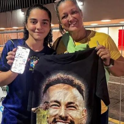 Fã de Neymar chora por foto não publicada e revela planos para o hexa