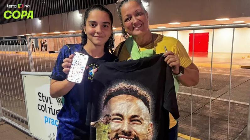 Fã de Neymar chora por foto não publicada e revela planos para o hexa