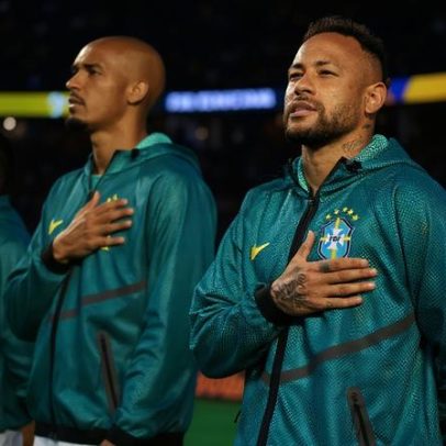 Neymar estreia pela Seleção Brasileira na Copa
