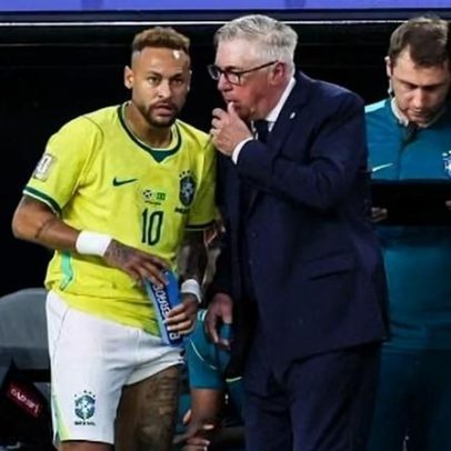 Ancelotti elogia evolução, mas não garante entrada de Neymar contra Japão