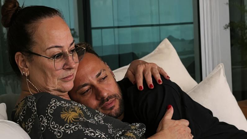 Neymar e sua mãe Nadine