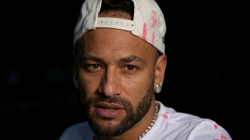 Neymar em vídeo de chá revelação de sua 5ª filha