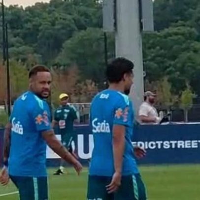 Treino da seleção tem Neymar, Alisson poupado e conversa com Ancelotti