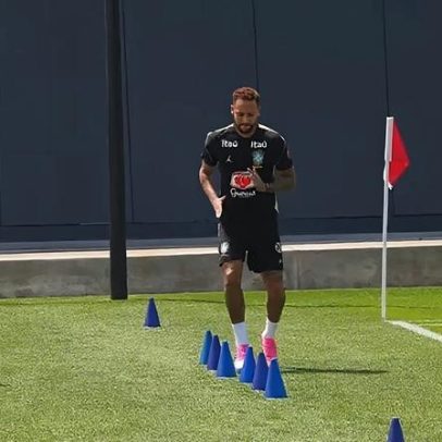 Neymar avança na recuperação, volta só na Copa no mata-mata