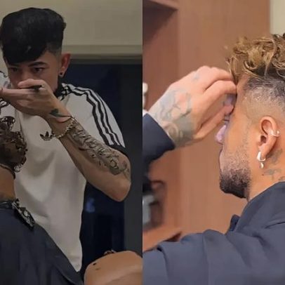 Neymar muda visual para a Copa do Mundo e exibe novo corte de cabelo