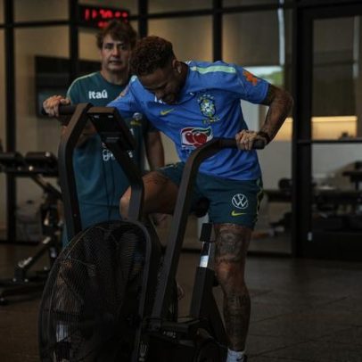 Neymar fica de fora de treino e pode desfalcar a seleção na estreia da Copa
