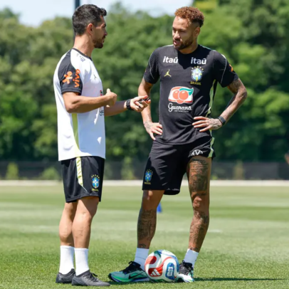 Fora do jogo contra o Haiti, Neymar não viaja com a Seleção para a Filadélfia