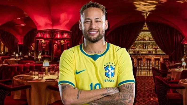 Neymar deixou a concentração e conheceu um dos clubes mais seletivos de Nova York
