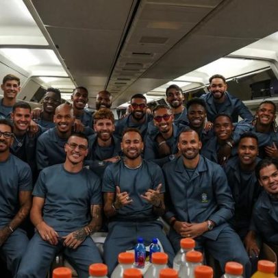 Uniforme de viagem da seleção brasileira gera memes